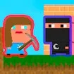 Lady and Nubik. Build and Dig