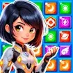Secret Galaxy. Match-three